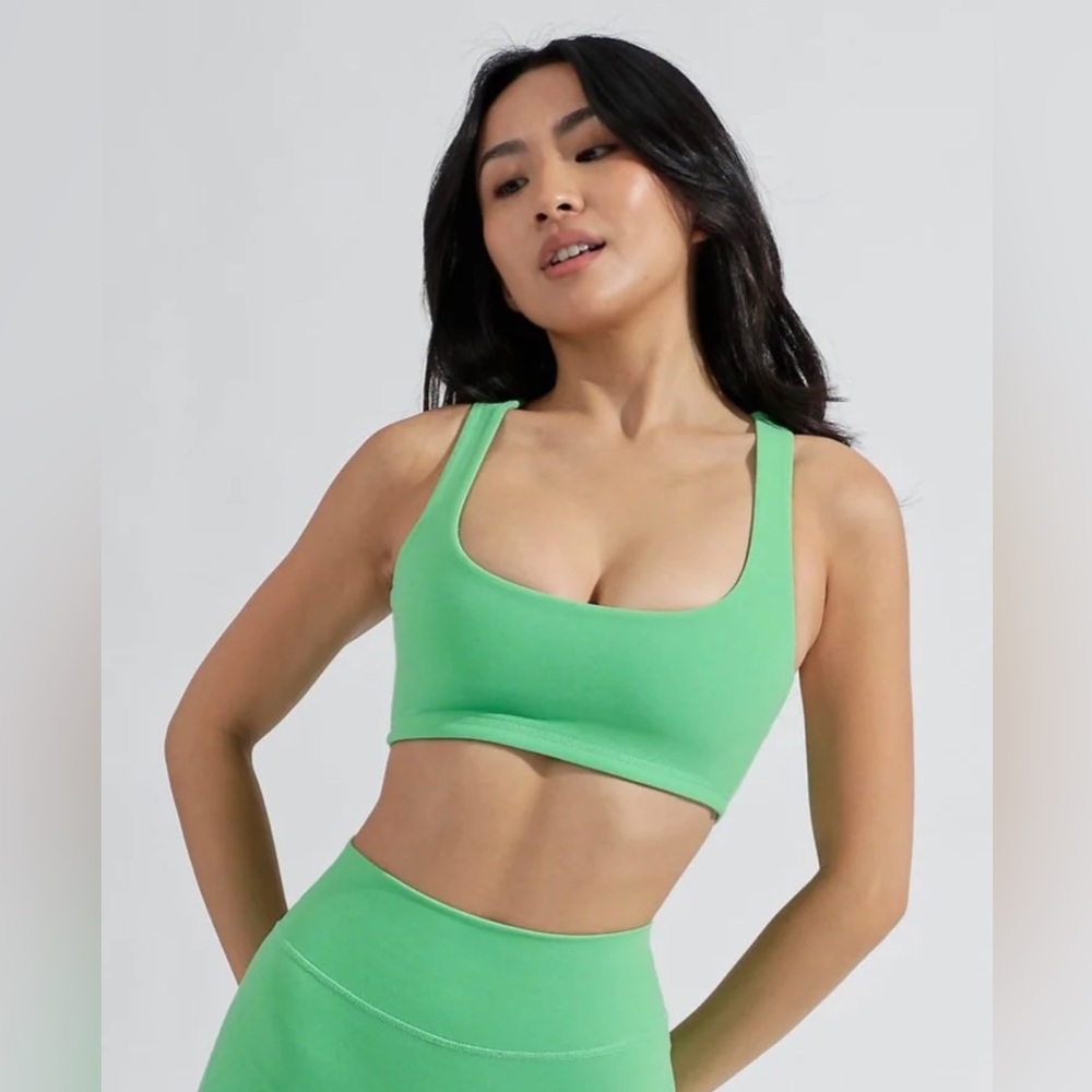 Legacy Sports Bra Green Lights Buffbunny Large
